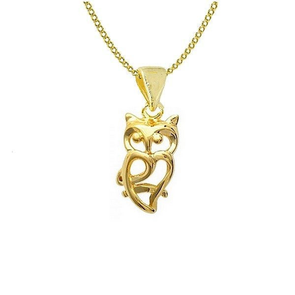 Collier pour femme - Petit hibou