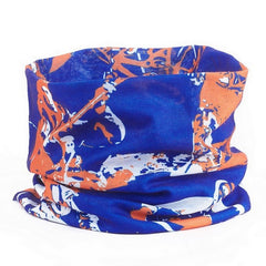 Foulard bandana cache cou bleu Papybiker66
