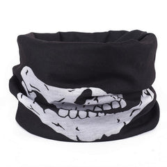 Foulard bandana cache cou tête de mort Papybiker66