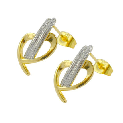 Boucles d'oreilles femme or et argenté 2 Boucles d'oreilles plaqué or Bijouxmode