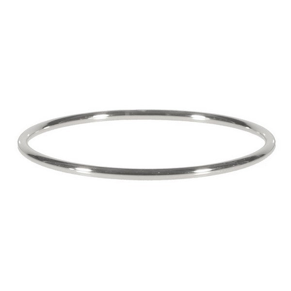 Bracelet jonc acier inoxydable argent