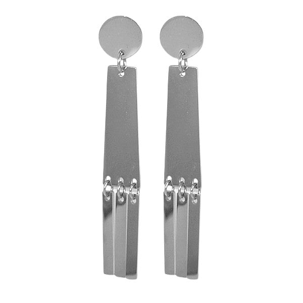 Boucles d'oreilles fantaisie acier Côtémode 