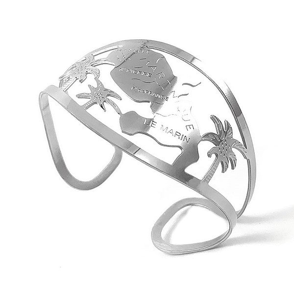 Bracelet pour femme - Acier 316 argenté - La Martinique Bijouxmode
